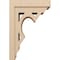 Ekena Millwork 12"W x 24"D x 36"H Classic Sheridan Rough Cedar Woodgrain TimberThane Corbel, Primed Tan CORUR12X24X36SHERCPR - alternate 2